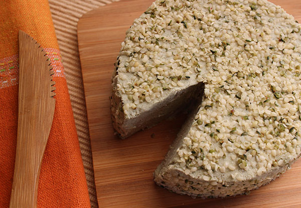 photo of hemp seed cheese product